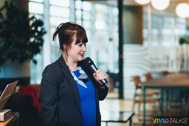 Esther Stanhope Vivid Talks WeWork Aldgate April 25 2018 by Alex Smutko Jpg-0072