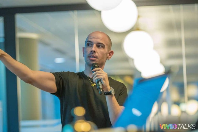 Serkan Ferah Vivid Talks WeWork Aldgate April 25 2018 by Steven Mayatt DSC_0300