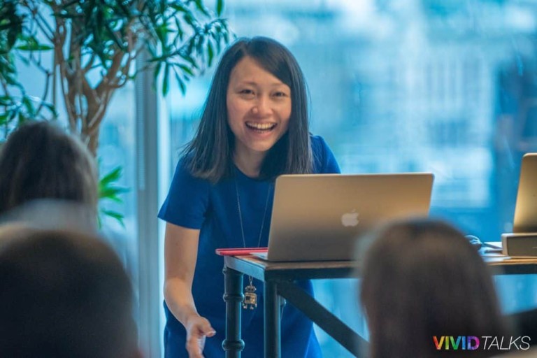 Clarice Lin Vivid Talks WeWork Aldgate April 25 2018 by Steven Mayatt DSC_0068